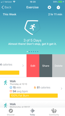 fitbit deleted steps