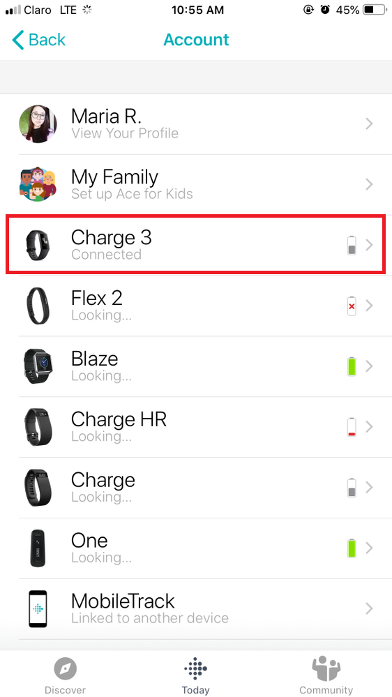 Fitbit charge 3 text best sale messages iphone