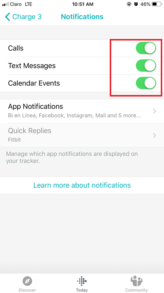 Can t stop text notifications on Charge 3 Fitbit Community