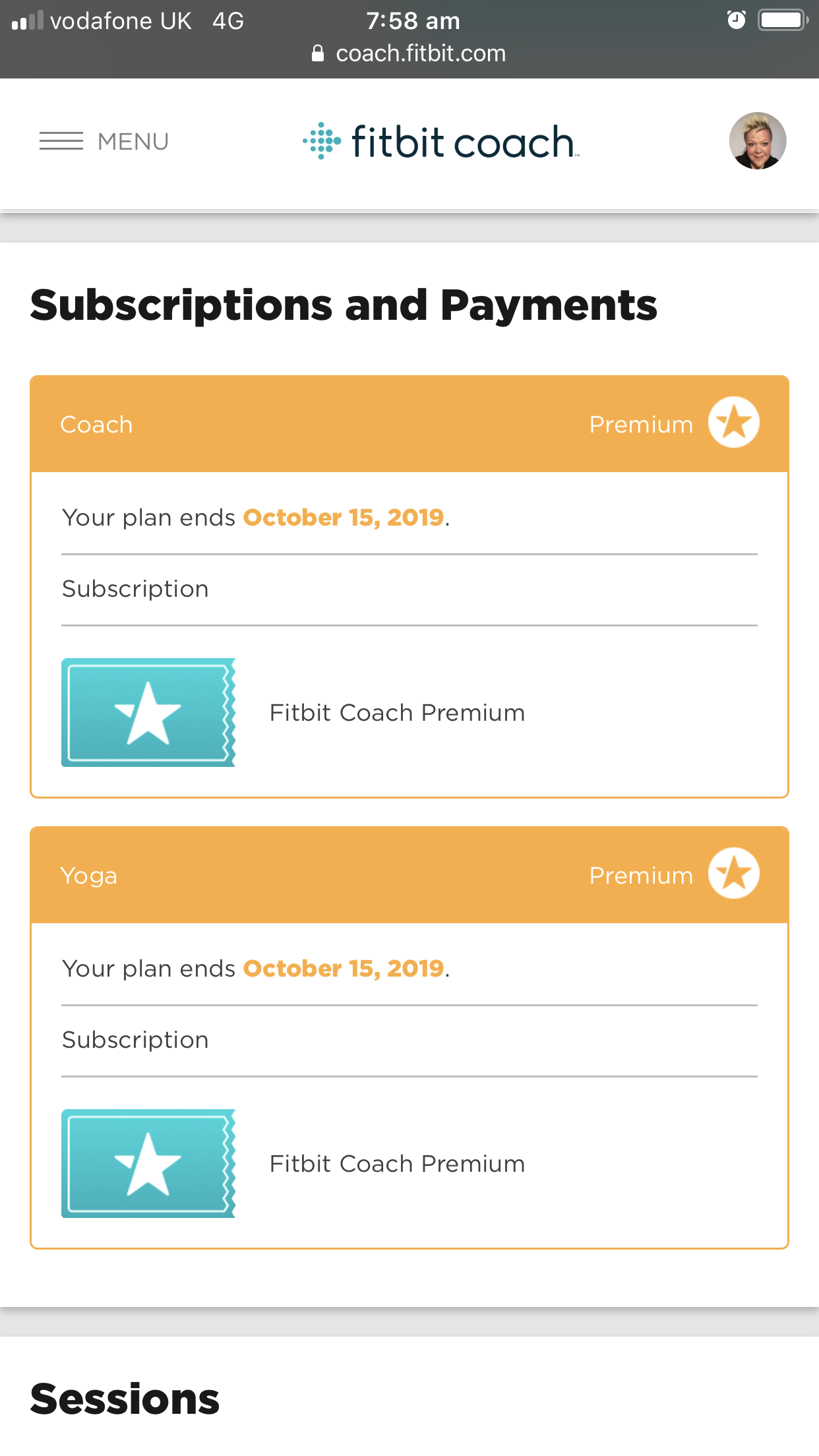 fitbit premium cost uk