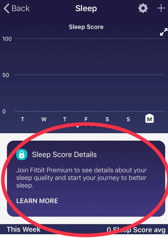 Fitbit suddenly only displaying basic sleep data - Fitbit Community