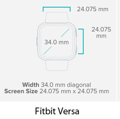 what size is the fitbit versa