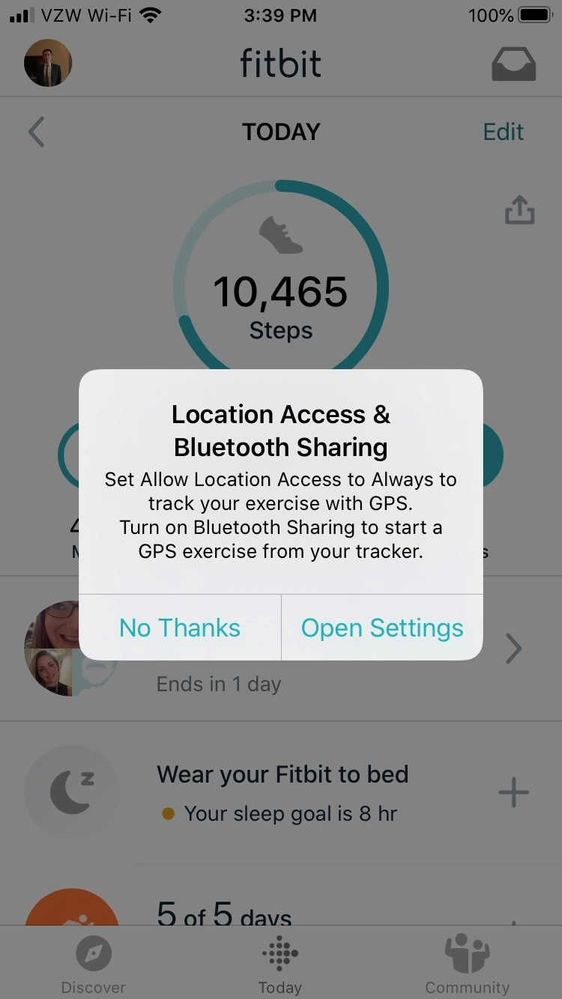 can you track your fitbit location