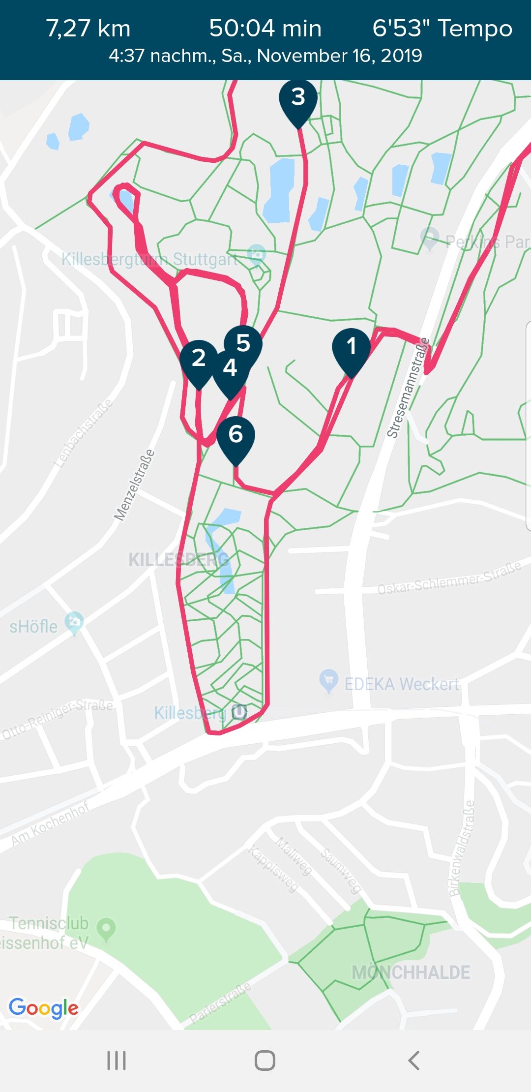 Fitbit charge 3 map my sales run