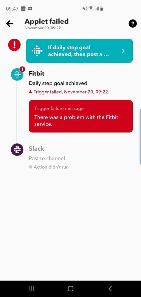 ifttt fitbit