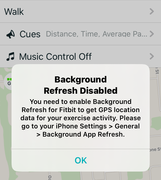 Fitbit gps online music