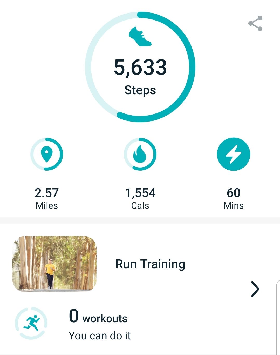 fitbit coach running