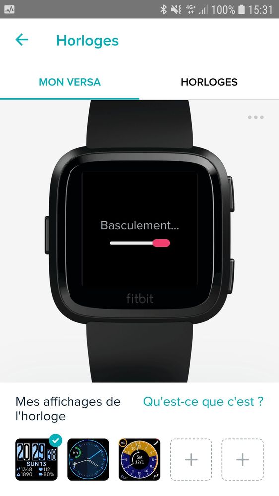 Fitbit OS 4.1 Version du logiciel 70.7.14 Fitbit Community