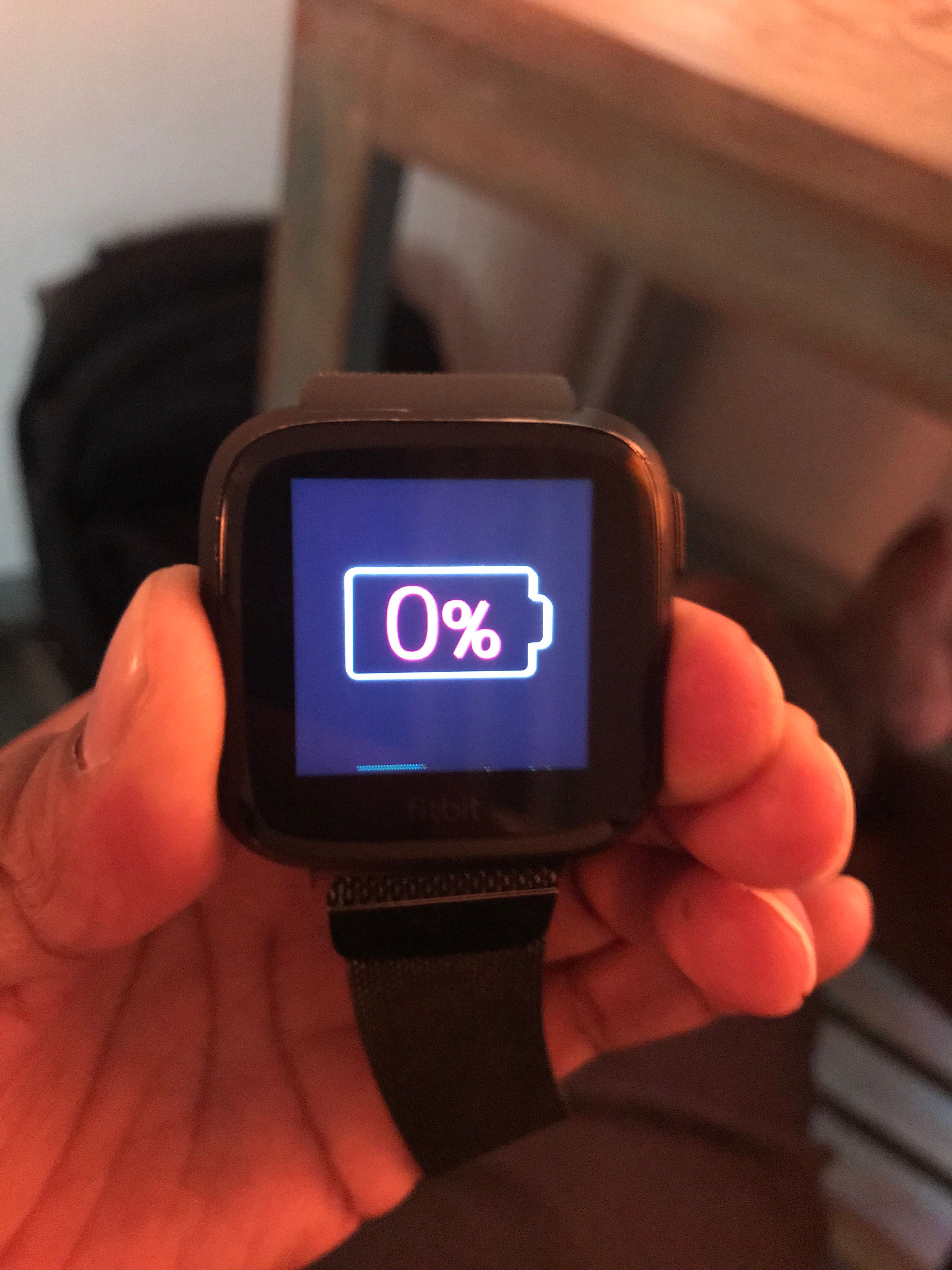 fitbit versa lite firmware version