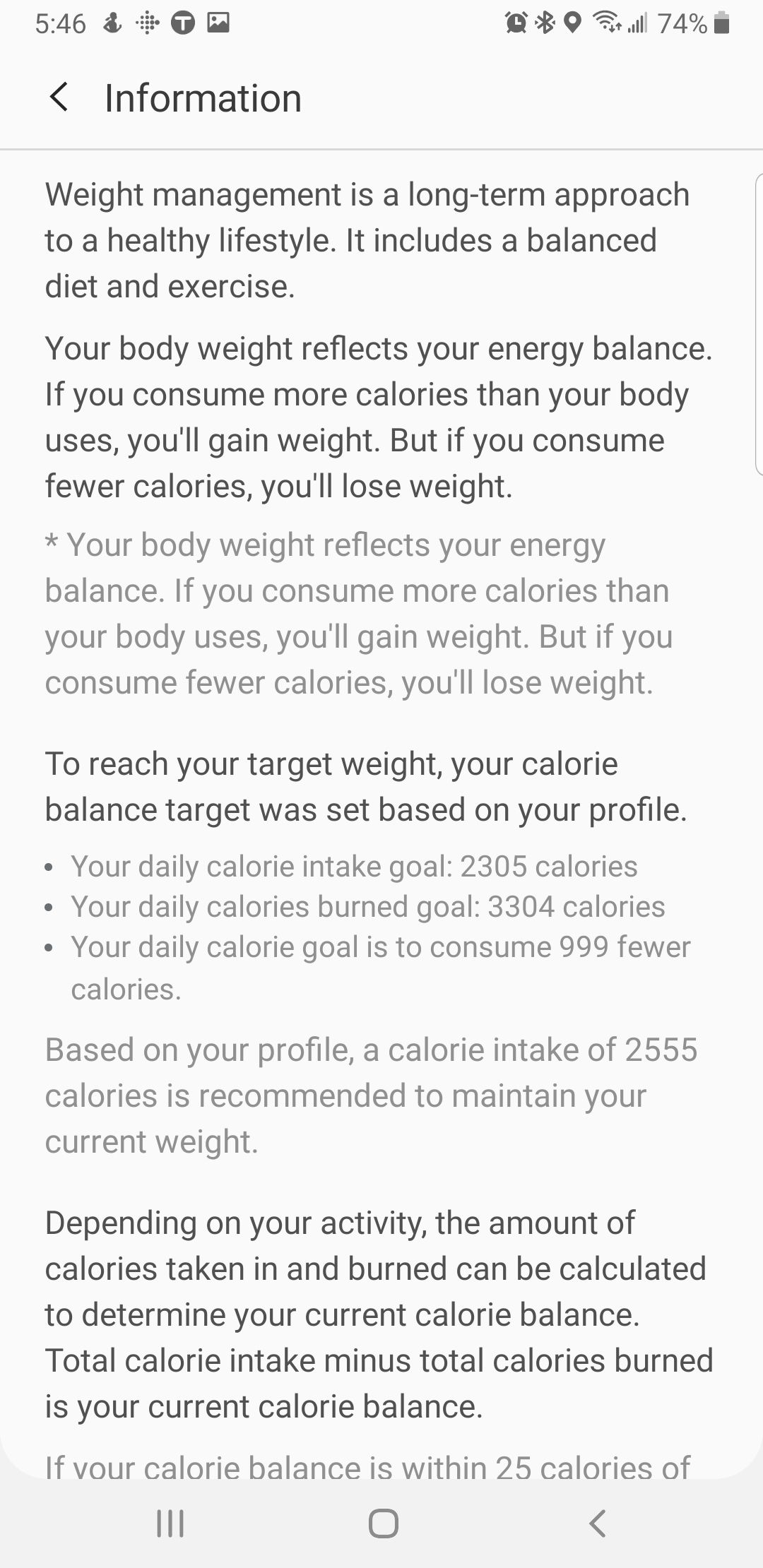 Solved: Fitbit allowing me TOO MANY calories??? - Fitbit Community