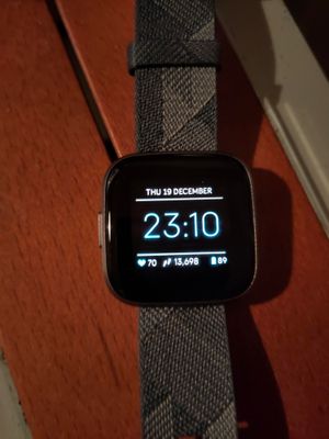 Solved Versa not updating clock face settings Fitbit Community