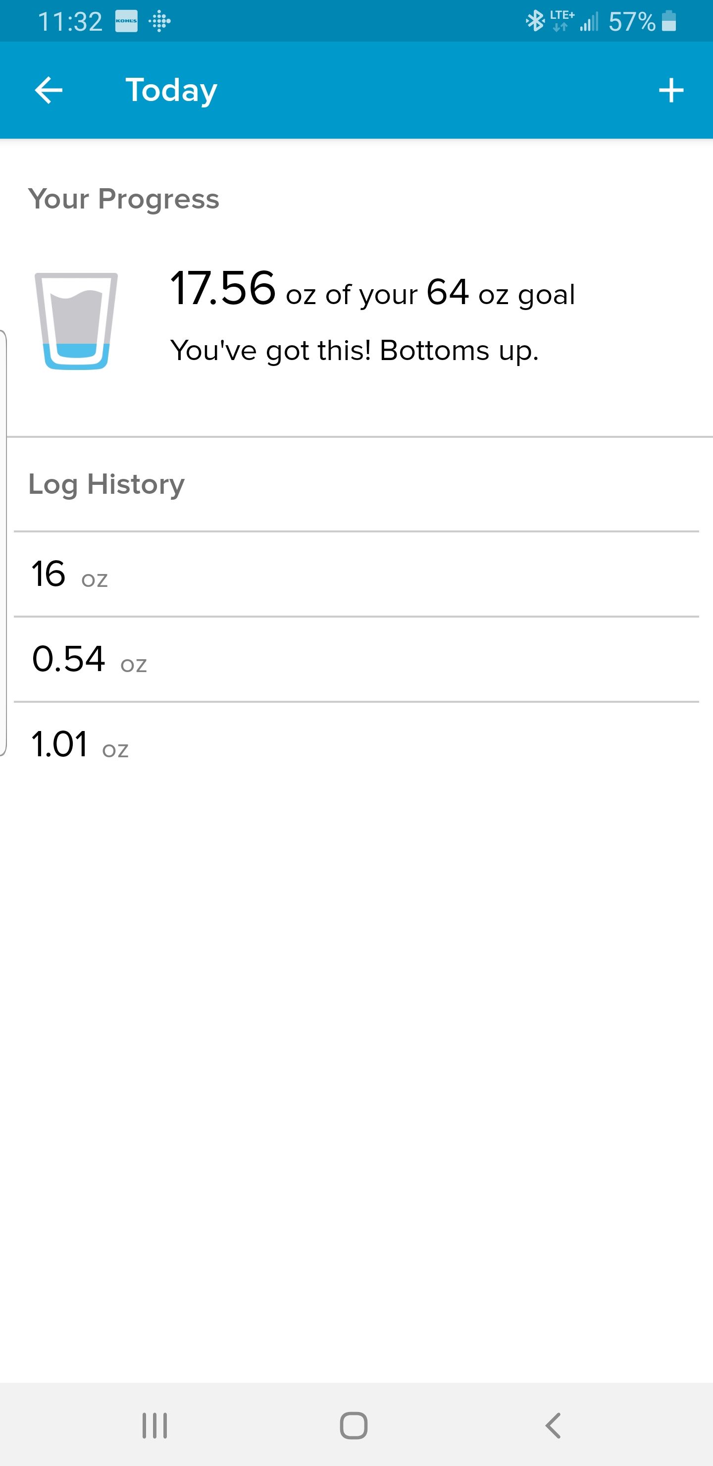 Logging water on versa 2 shows incorrect amounts i... Fitbit Community
