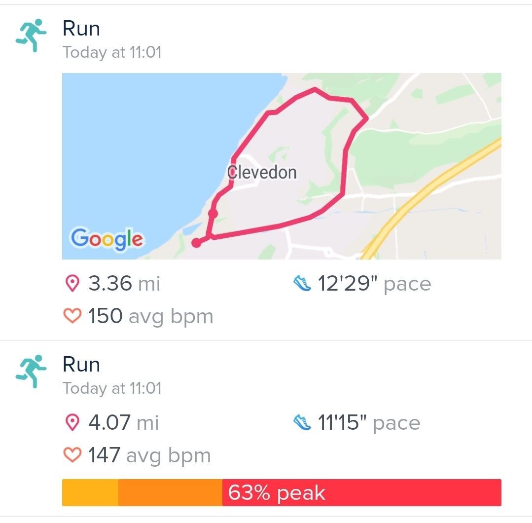 fitbit versa map my run