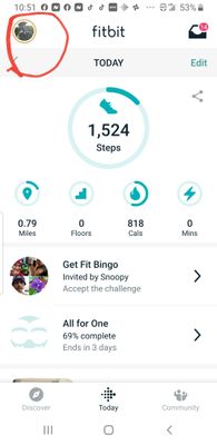 how to set reminders on fitbit