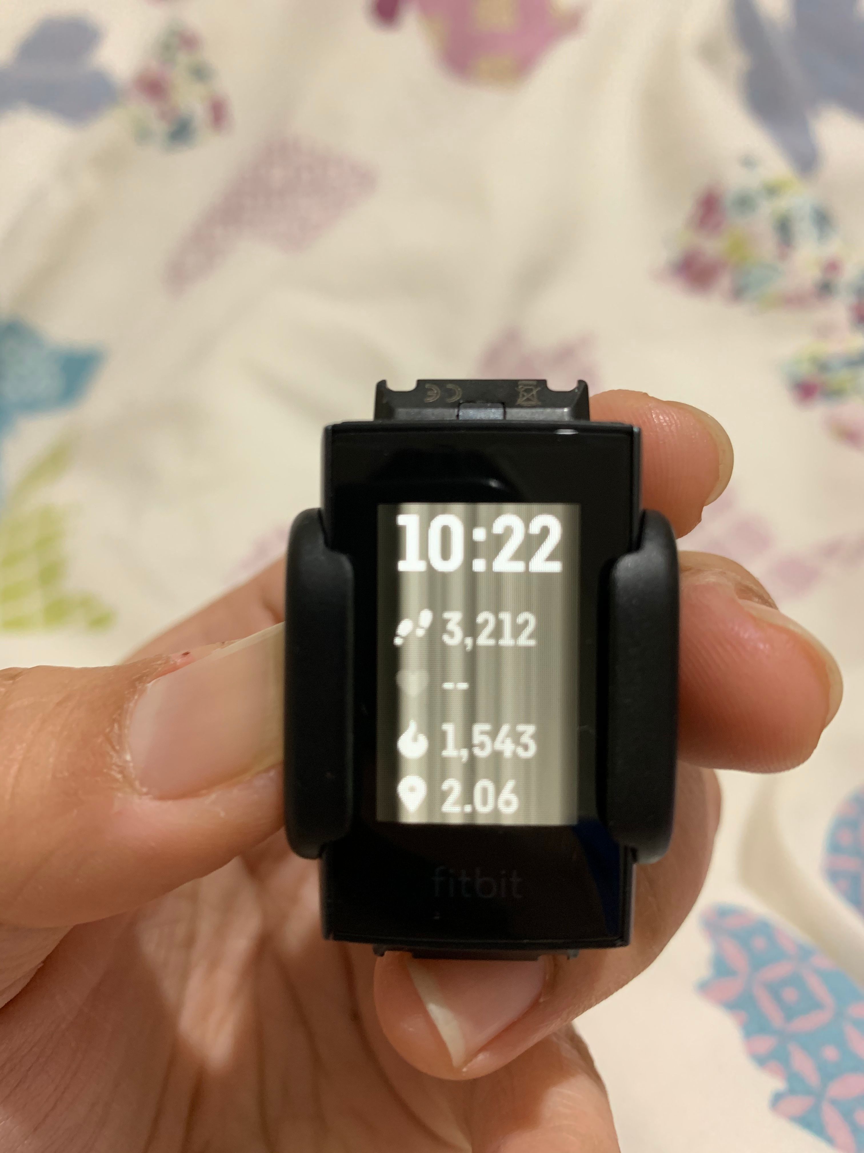 Solved Charge 3 white lines on the screen Fitbit Community