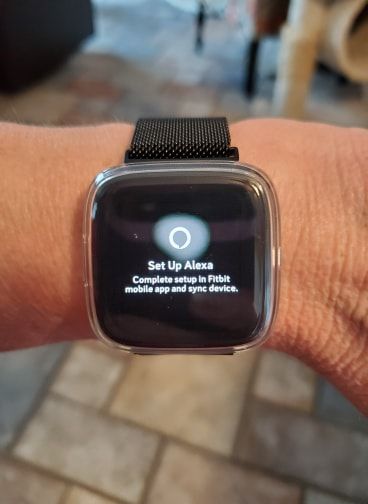 Fitbit mobile app discount alexa