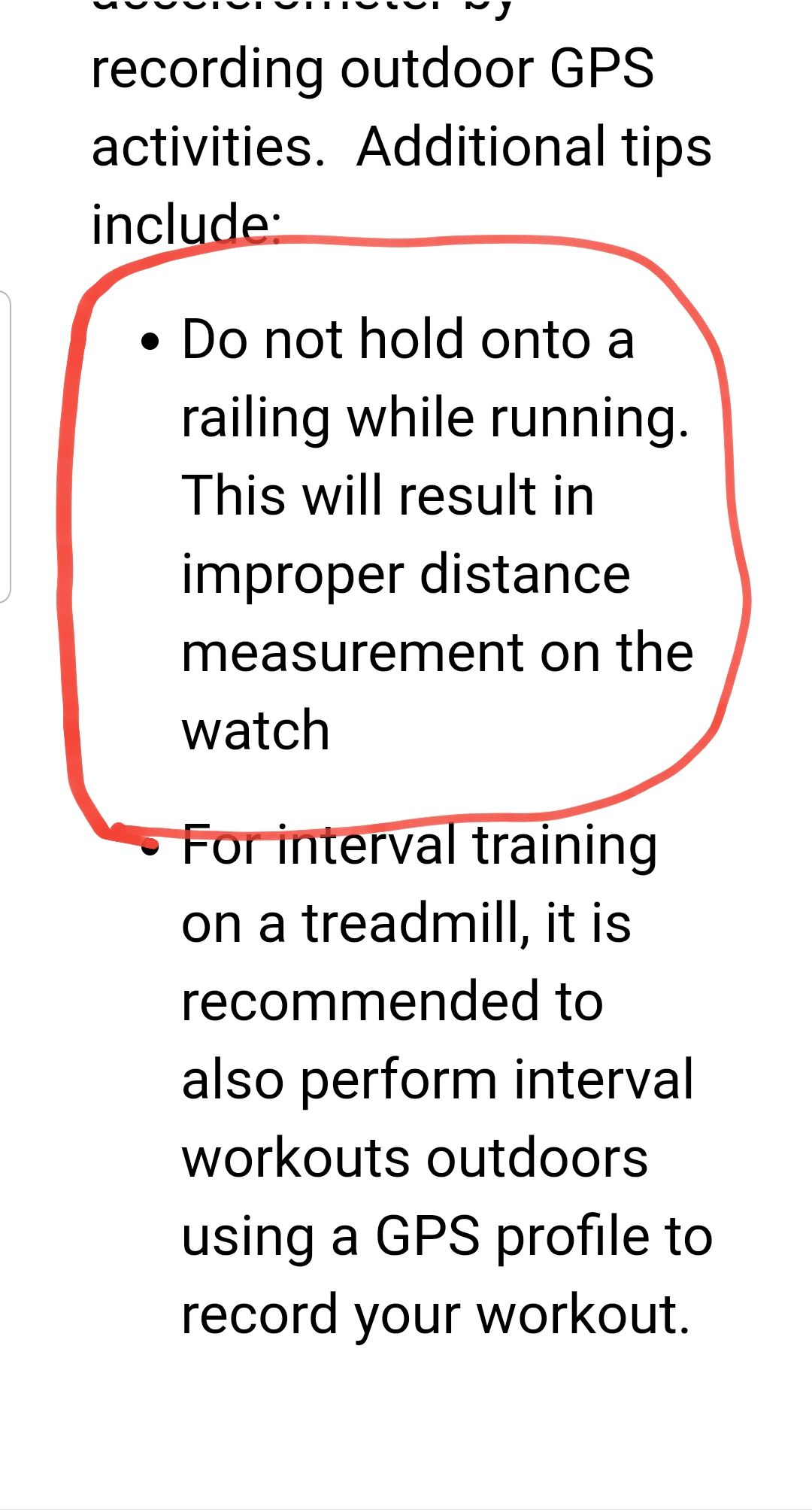 Solved: Treadmill accuracy issues 