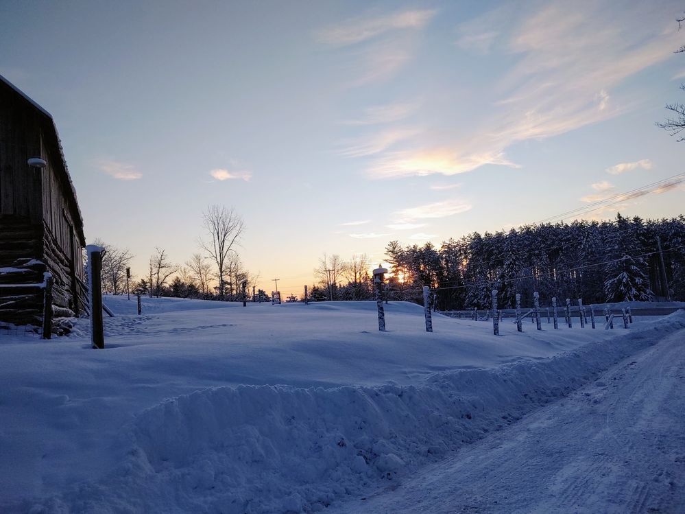 New Year's Day Sunrise!