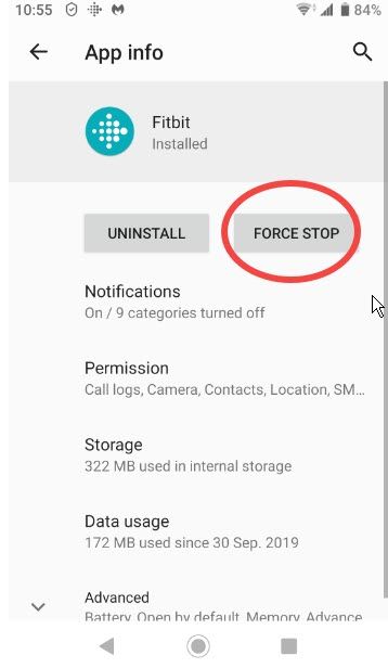 fitbit not showing sleep