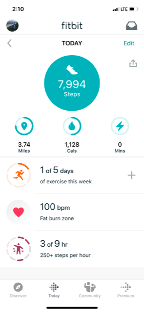 fitbit community