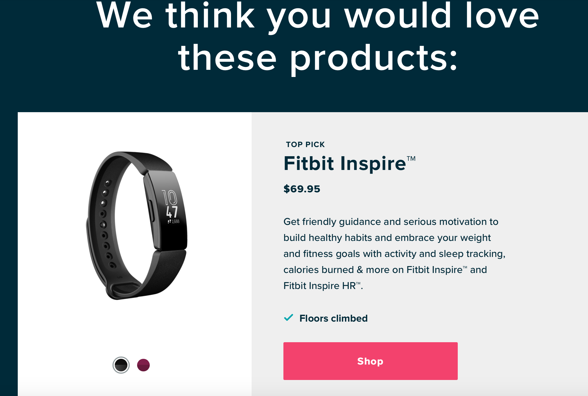 Inspire HR count floors? - Fitbit Community