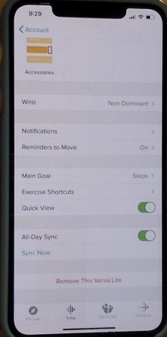 Where is the device lock?