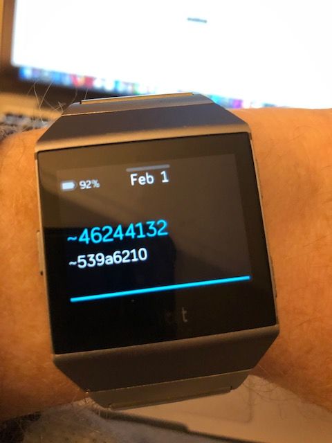 Resetting ionic hot sale fitbit