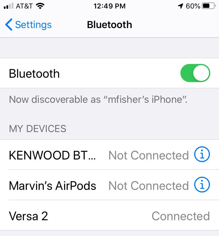 Versa 2 and iOS Bluetooth Pairing Failures Fitbit Community