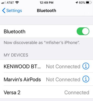 Iphone 8 online bluetooth