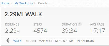 fitbit versa mapmyrun