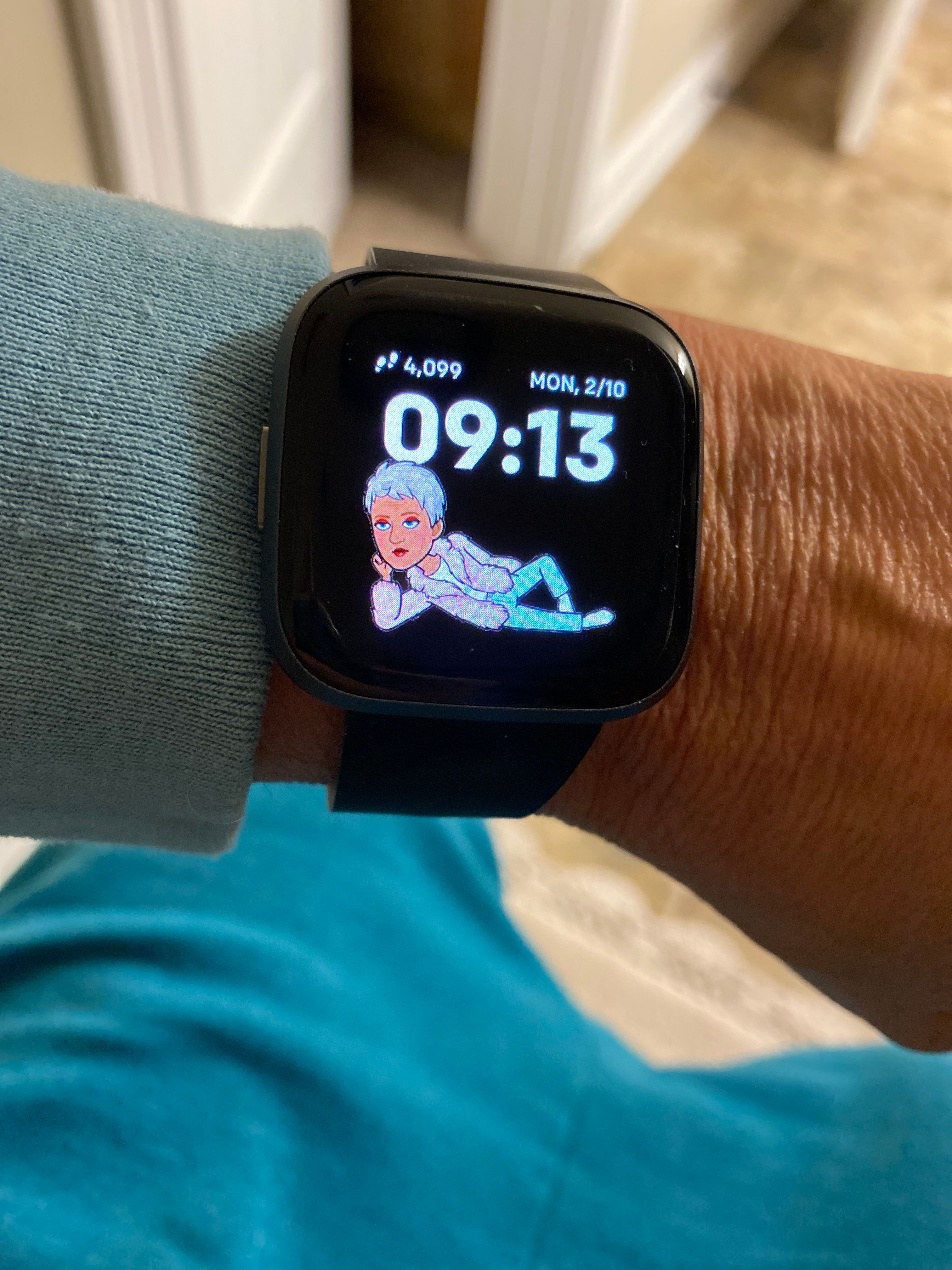 fitbit versa stopped tracking steps