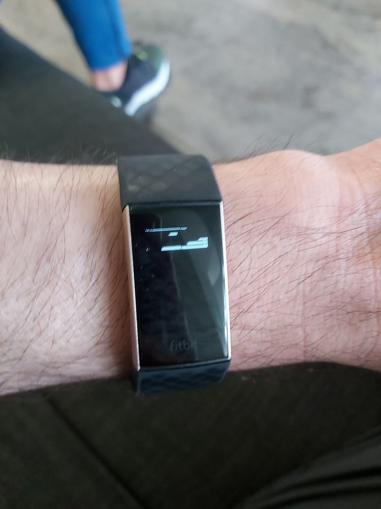 La pulsera ayer.