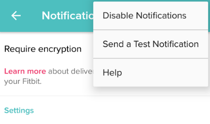 fitbit charge 5 turn off text notifications