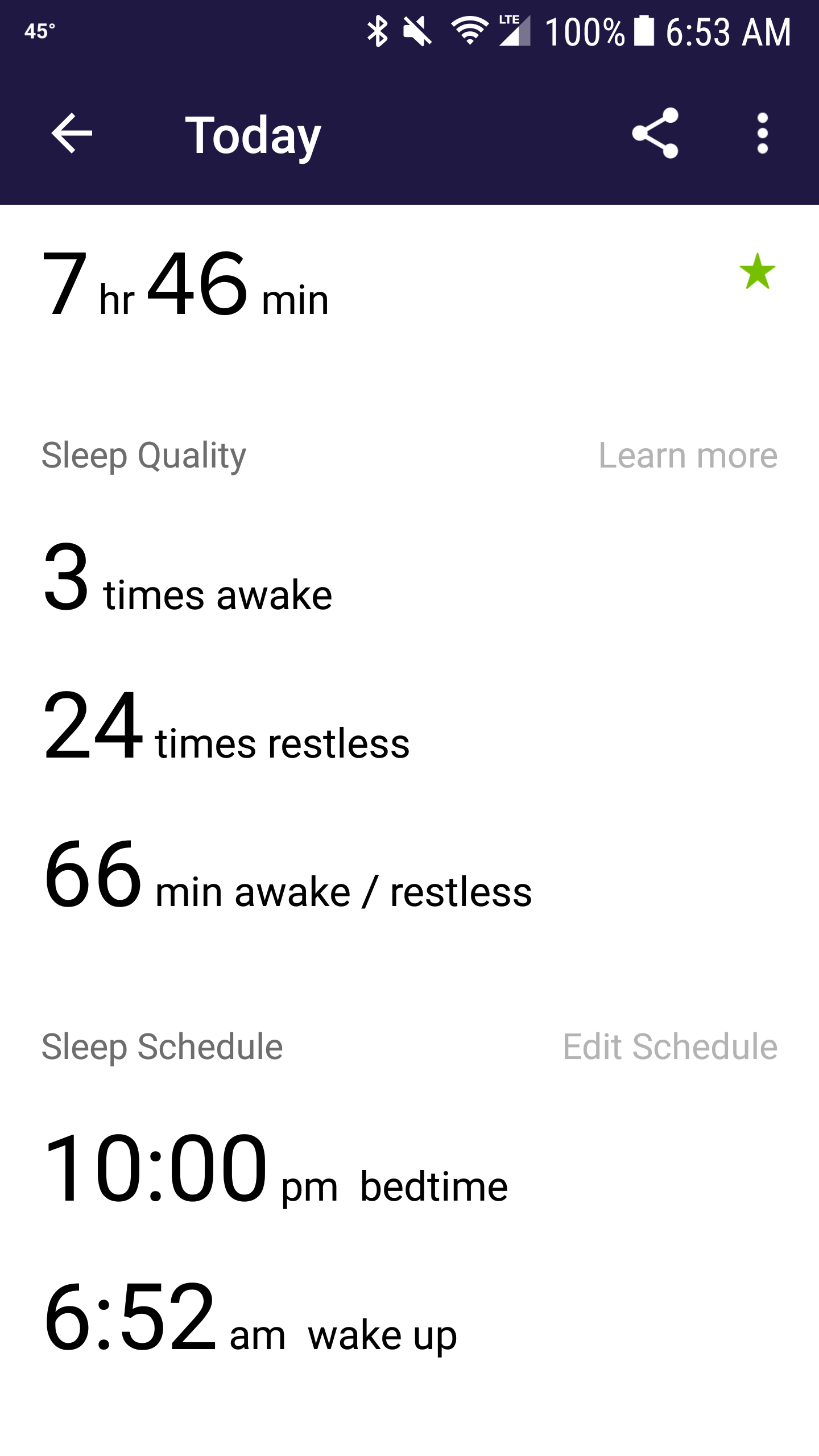 fitbit not showing sleep stages