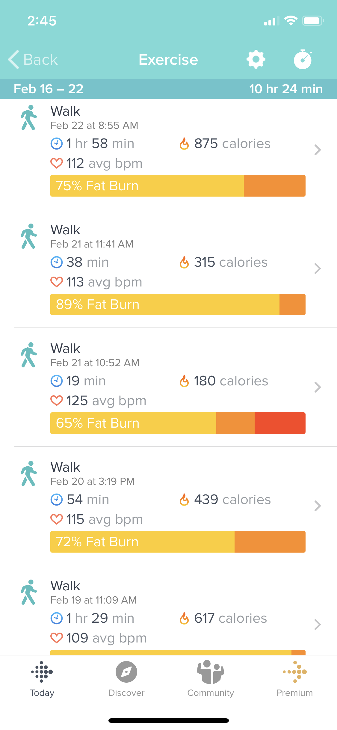 fitbit active minutes too high