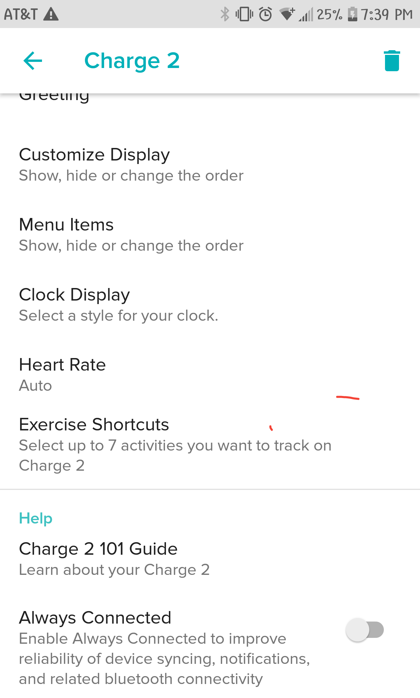 fitbit charge 4 all day sync