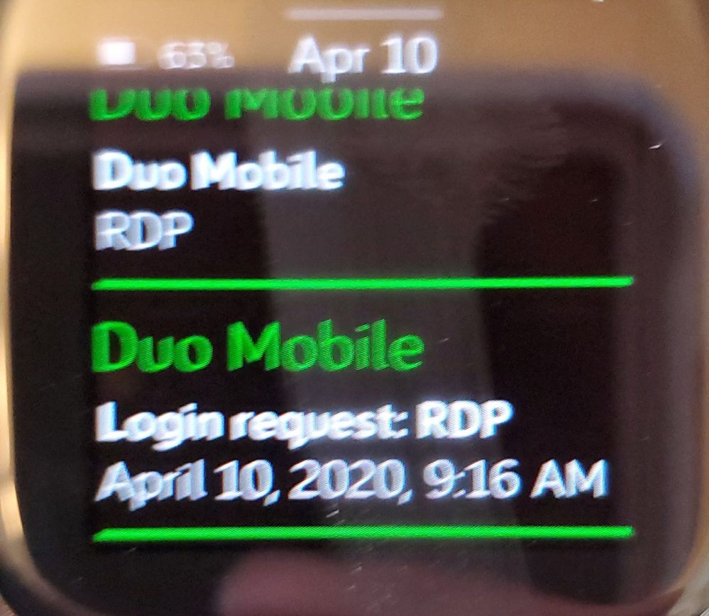 Two notifications