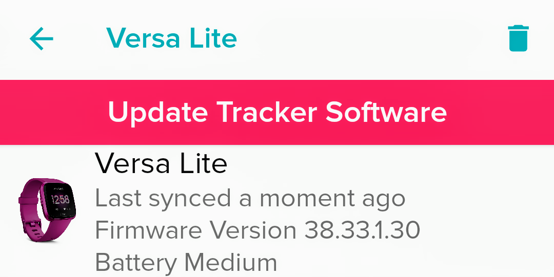 fitbit versa lite update taking forever