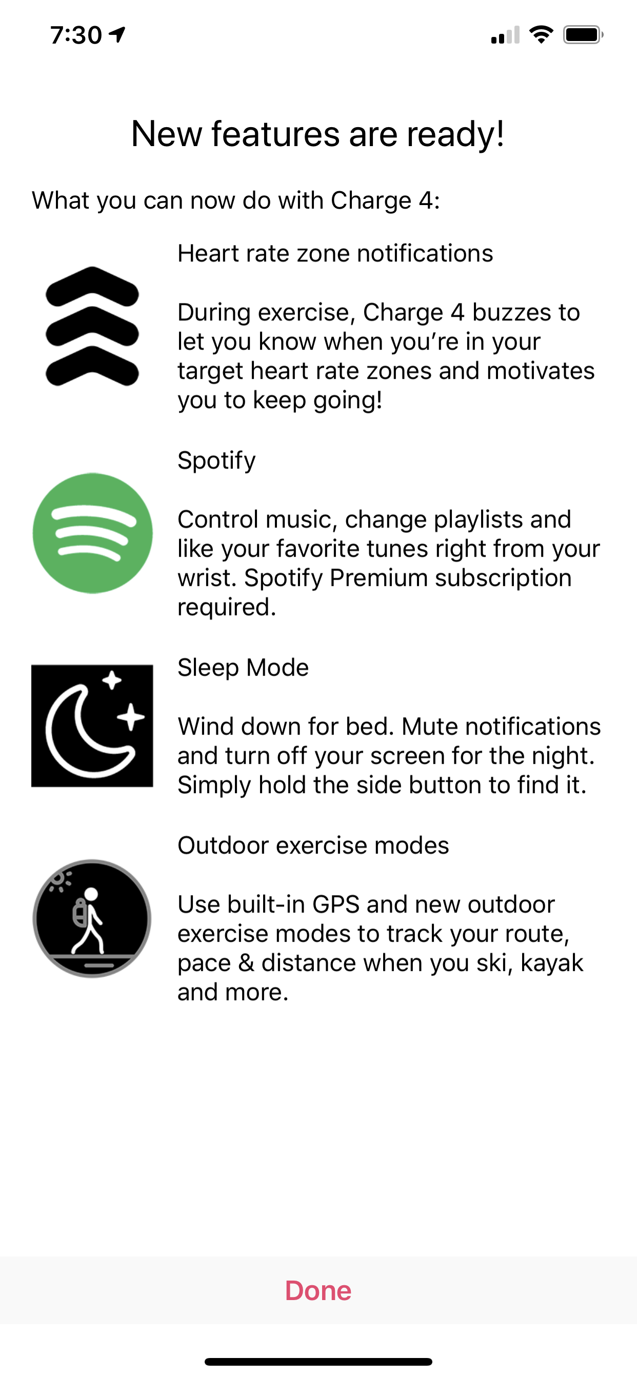 how to set sleep on fitbit charge 3
