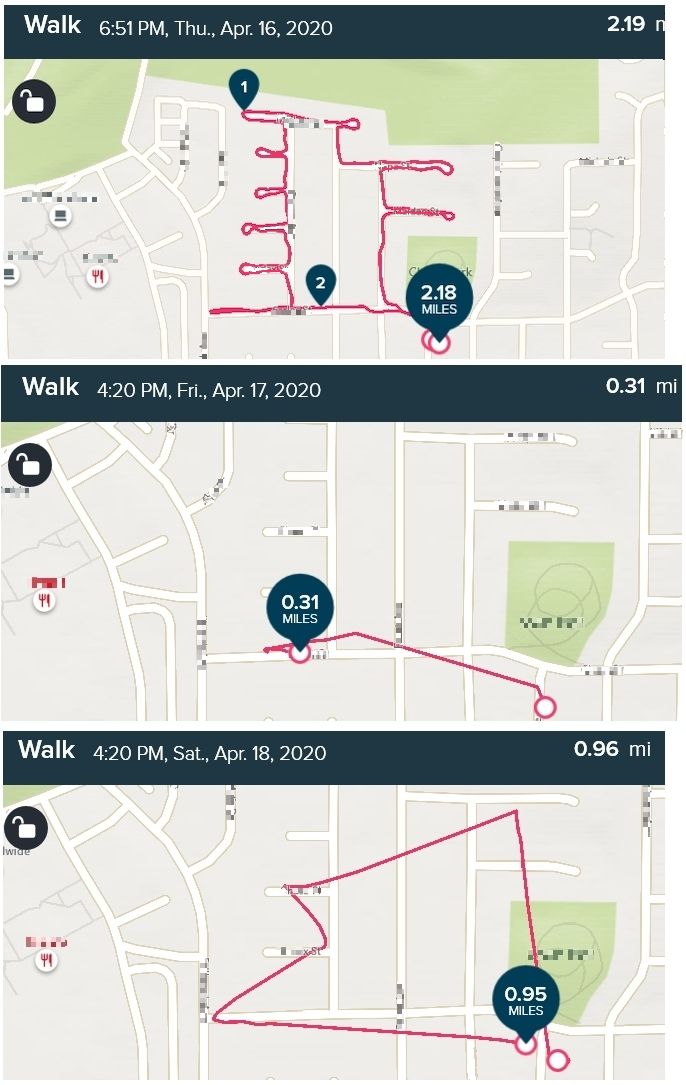 Map My Walk Not Showing Distance My Flex 2 Just Started Not Showing Exercise (Walki... - Fitbit Community