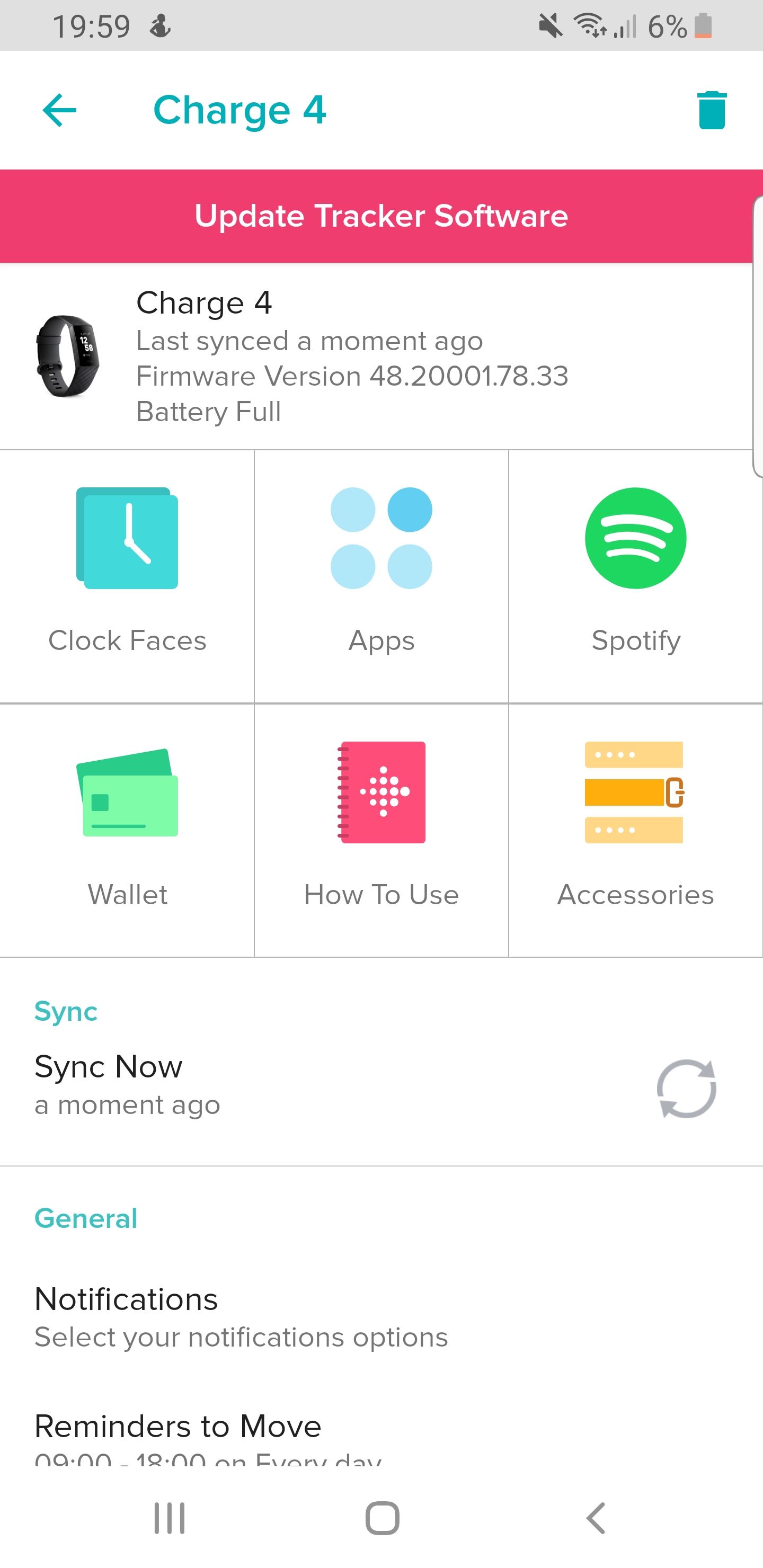 fitbit charge 4 apps