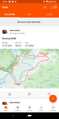 Upload fitbit store run to strava