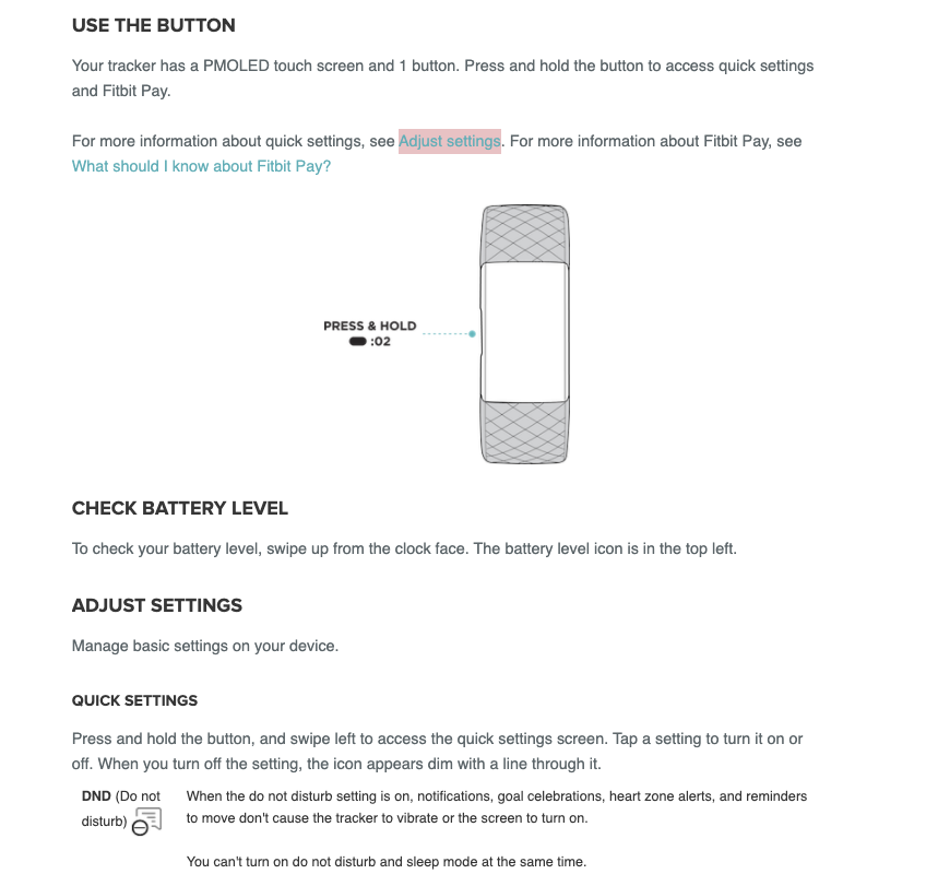 fitbit charge 4 screen wake