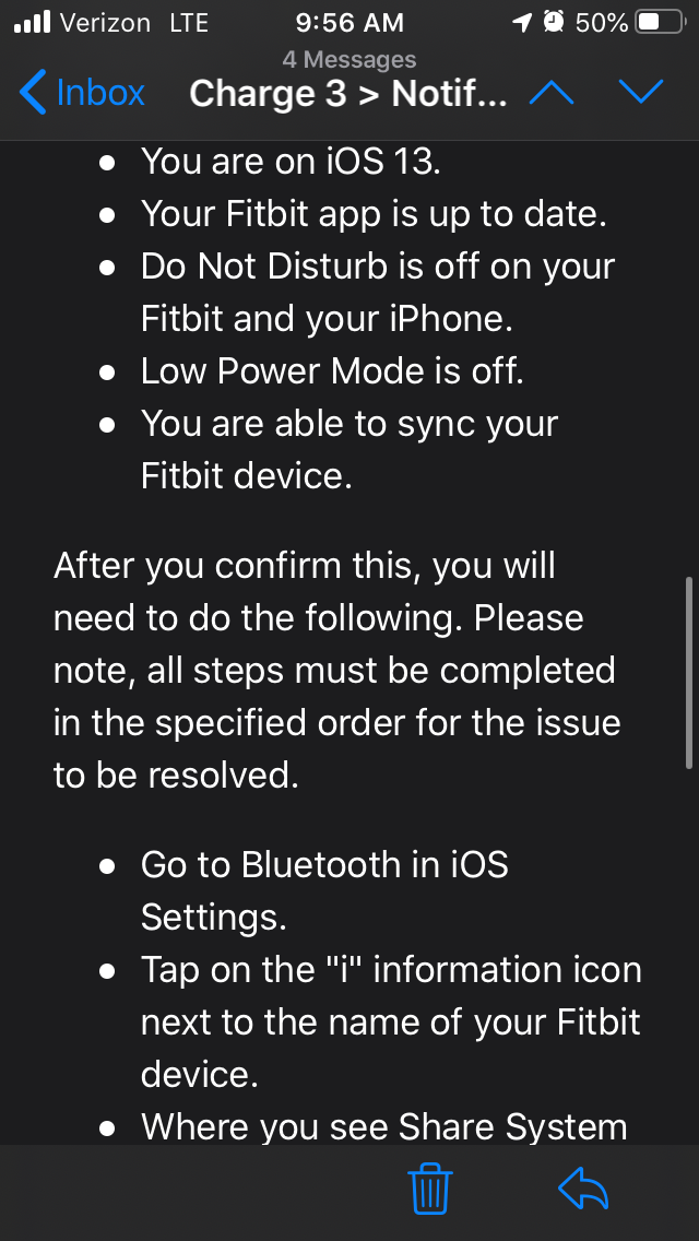 ios 13 fitbit