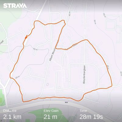 STRAVA - evening today