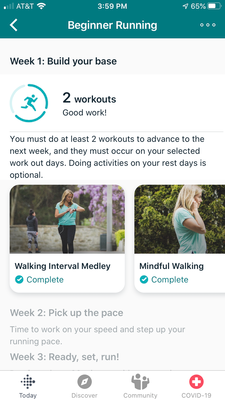 Running program from difficult to ea... - Fitbit Community