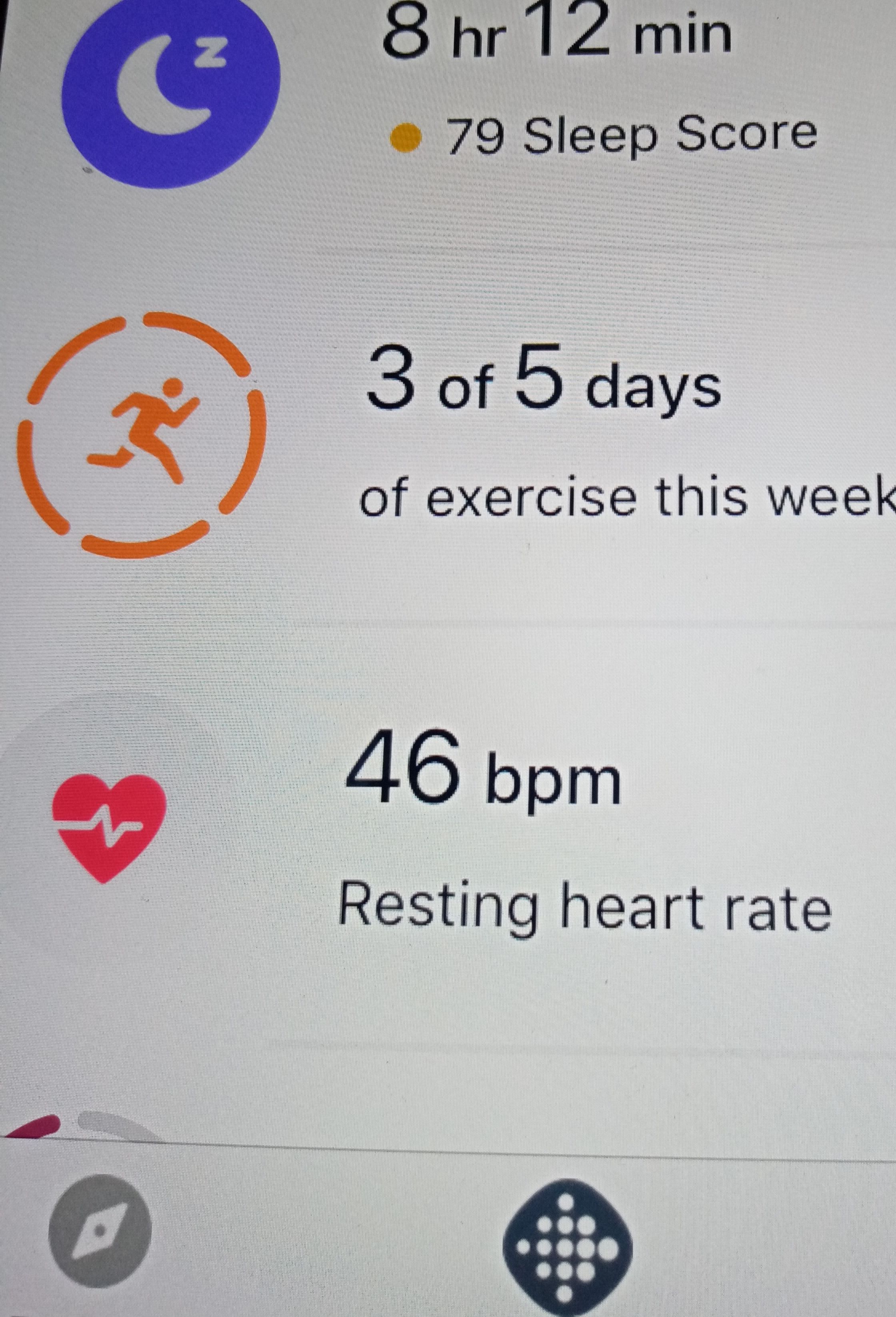 Fitbit charge 3 resting heart online rate