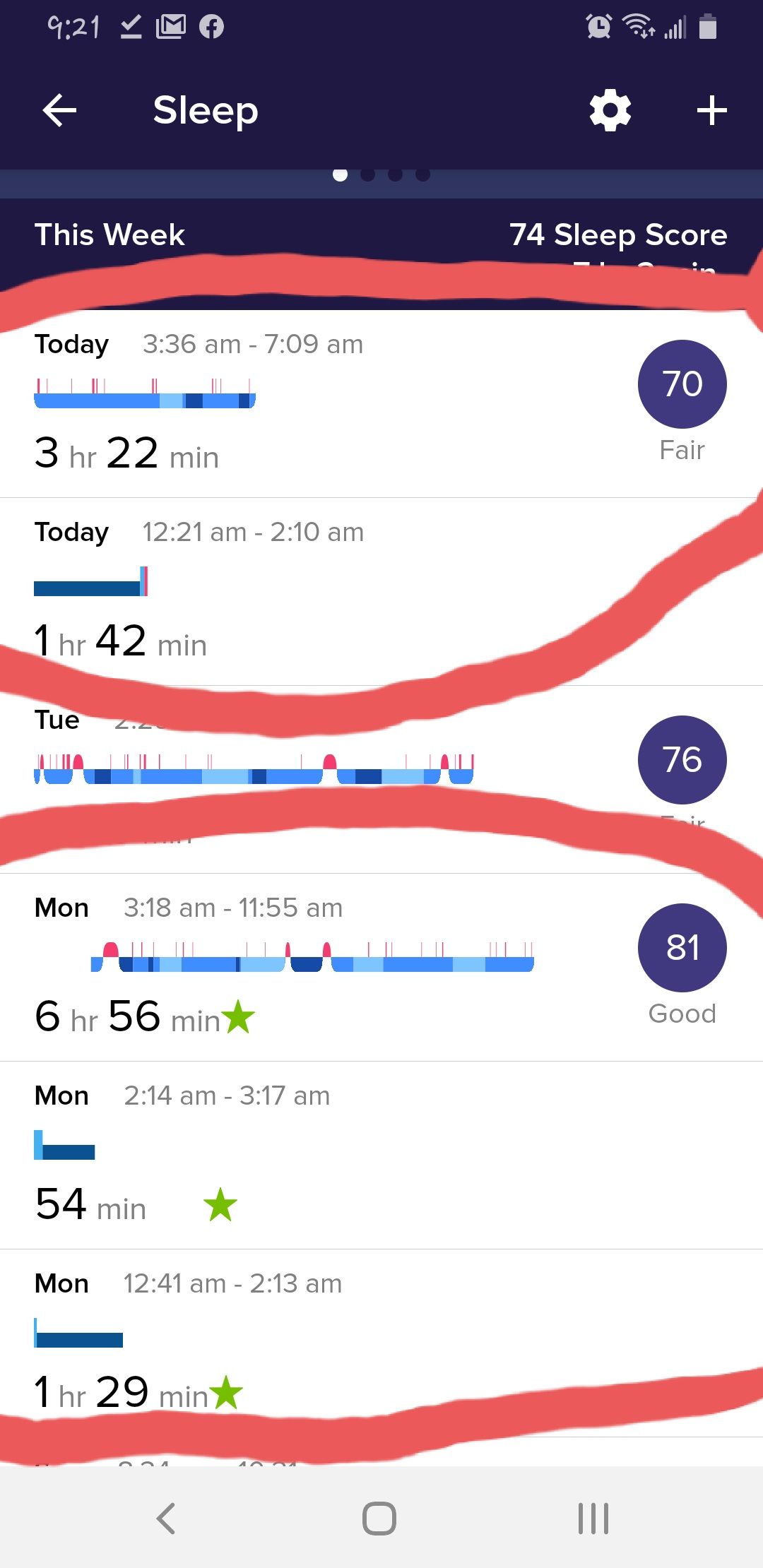 Sleep tracker says I m awake when I m not Fitbit Community