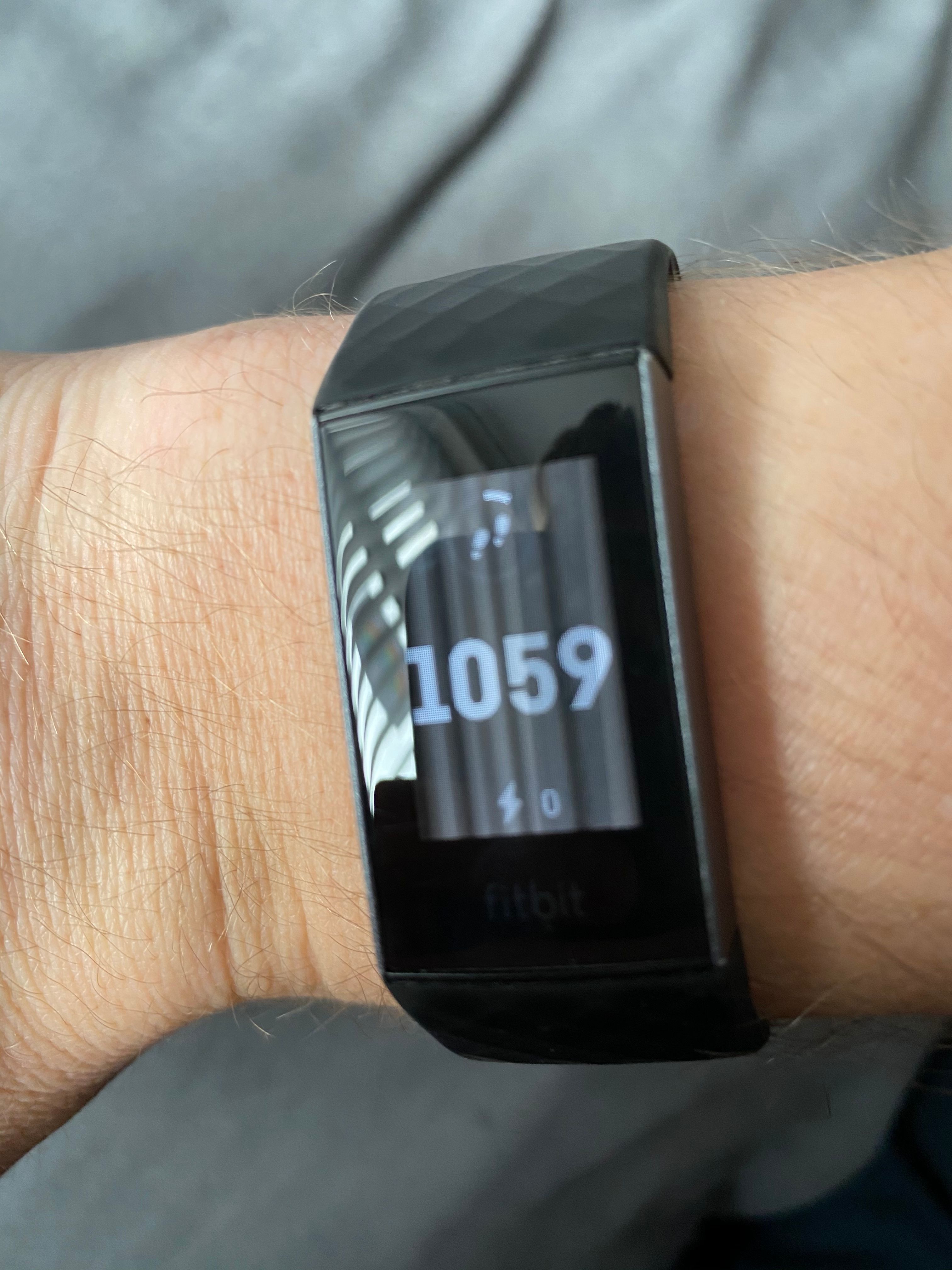 Charge 3 white lines on screen Fitbit Community