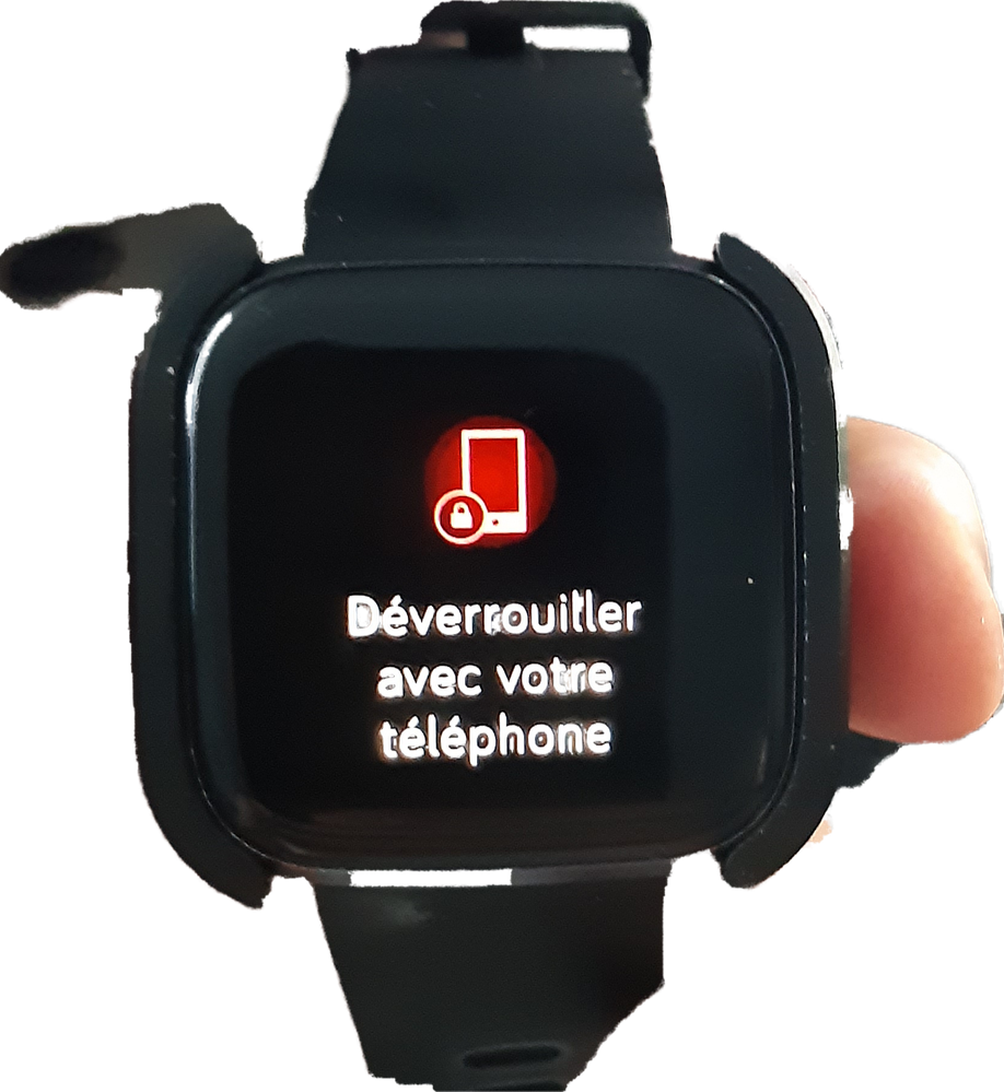 Ma montre fitbit est bloquée new arrivals